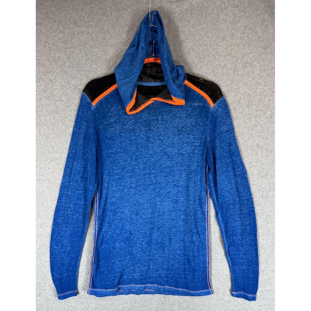 Buckle Hoodie Pullover Mens Small Lightweight Long Sleeve Shirt
